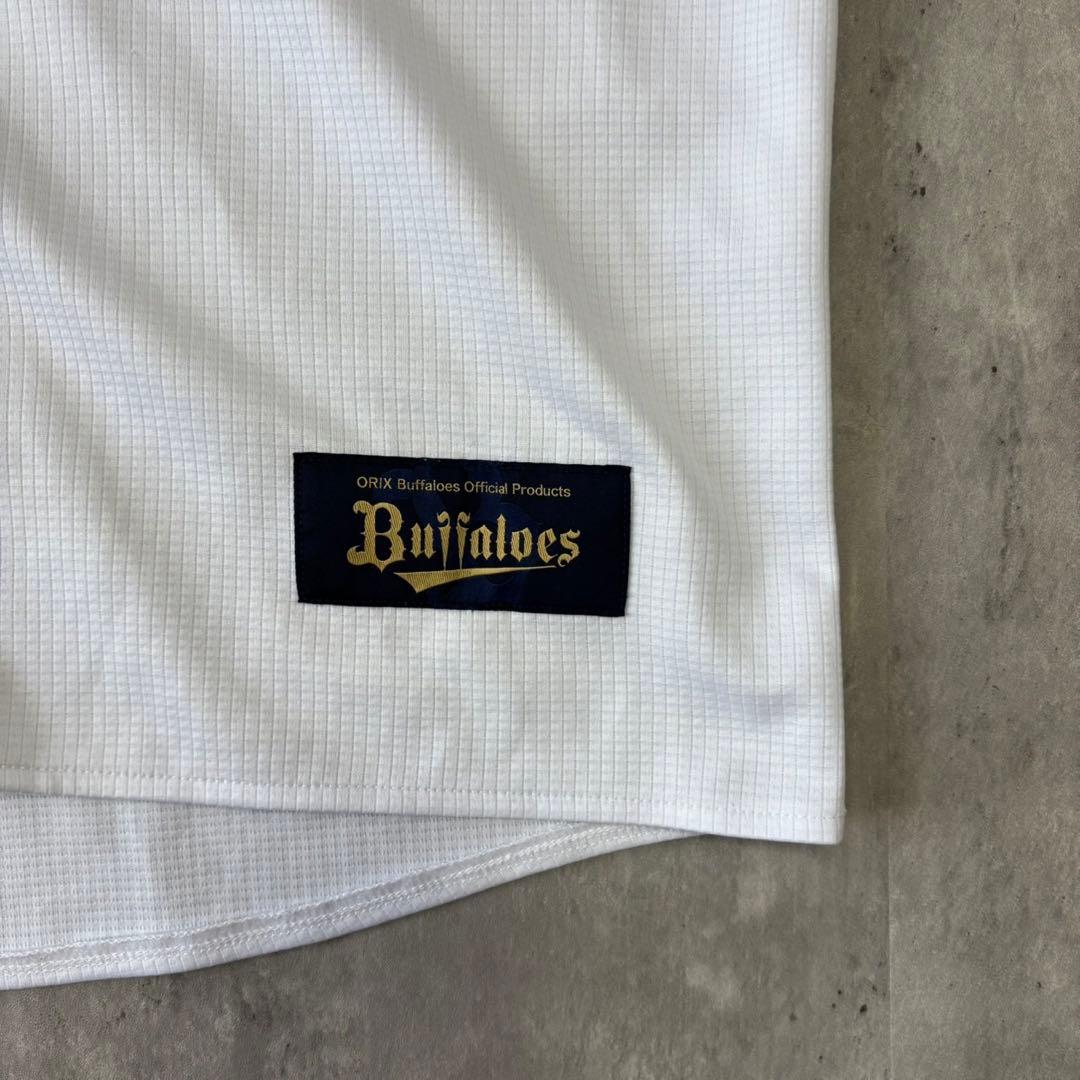 ORIX オリックス　バファローズ　廣岡　ユニフォーム　ホーム　Oサイズ