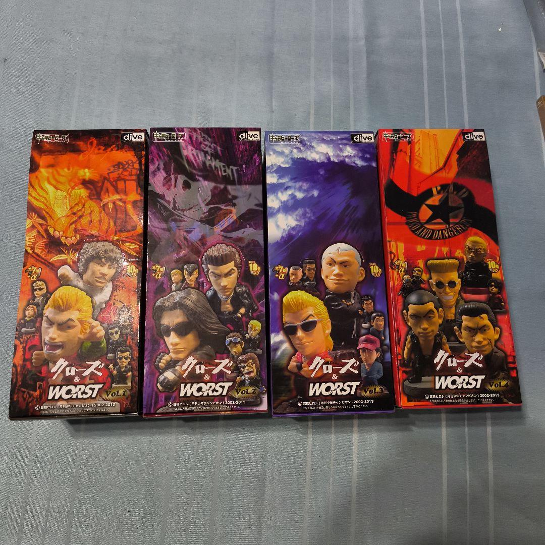 クローズ WORST フィギュアセット vol.1-4