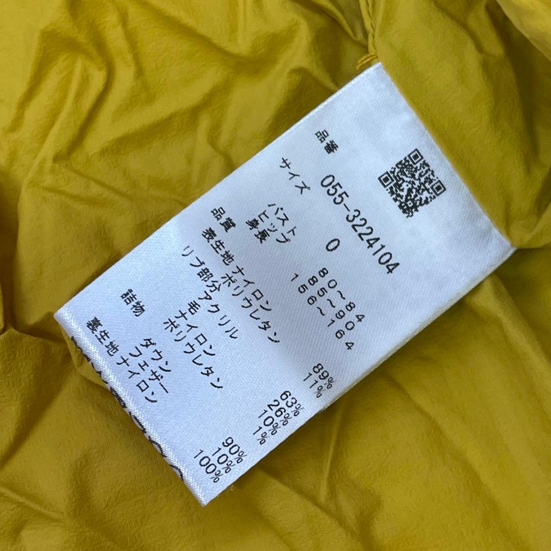極美品　PEARLY GATES イエローダウンジャケット ダウンコート