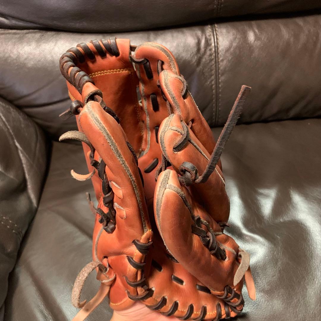 コ*ー様 ミズノプロ　硬式投手用グローブ　ノースヨーロピアンキップレザー