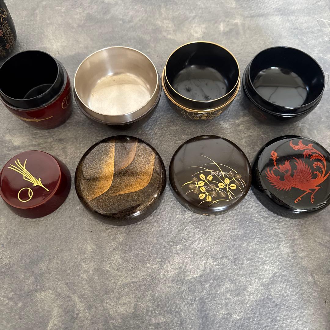 C*I様 茶道具 棗 蒔絵 12点 まとめ売り