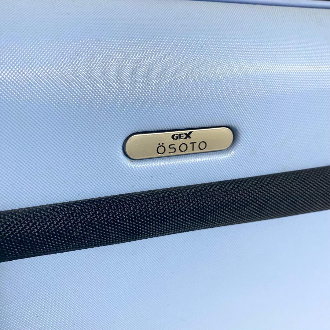 GEX ペット用キャリーバッグ OSOTOキャリーローラー スカイブルー