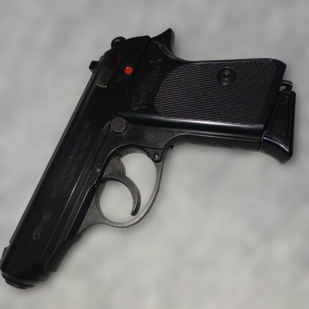 マルシン ワルサーPPK ブラックABS モデルガン 中古
