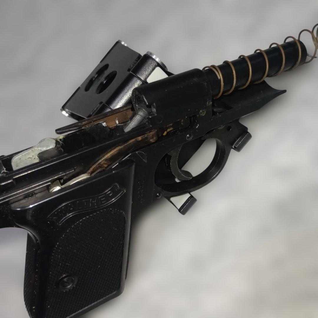 マルシン ワルサーPPK ブラックABS モデルガン 中古