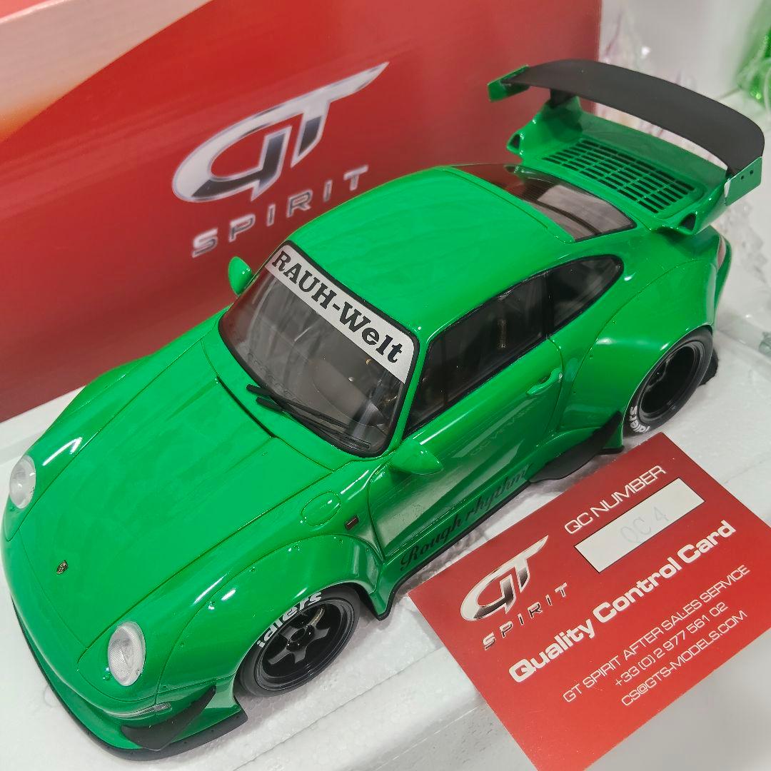 【希少】京商 RWB ポルシェ 993 1/18 2000台限定 グリーン