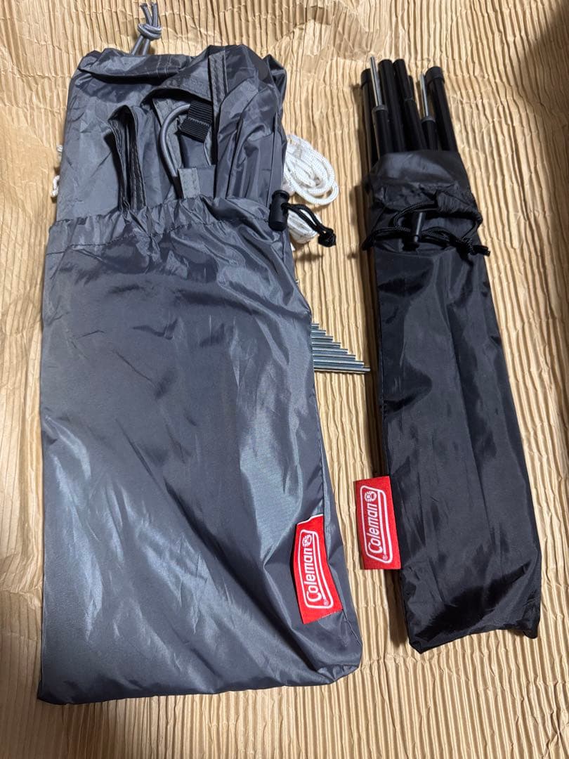 新古品ColemanツーリングドームLX + ヘキサタープMDX+基本4点セット