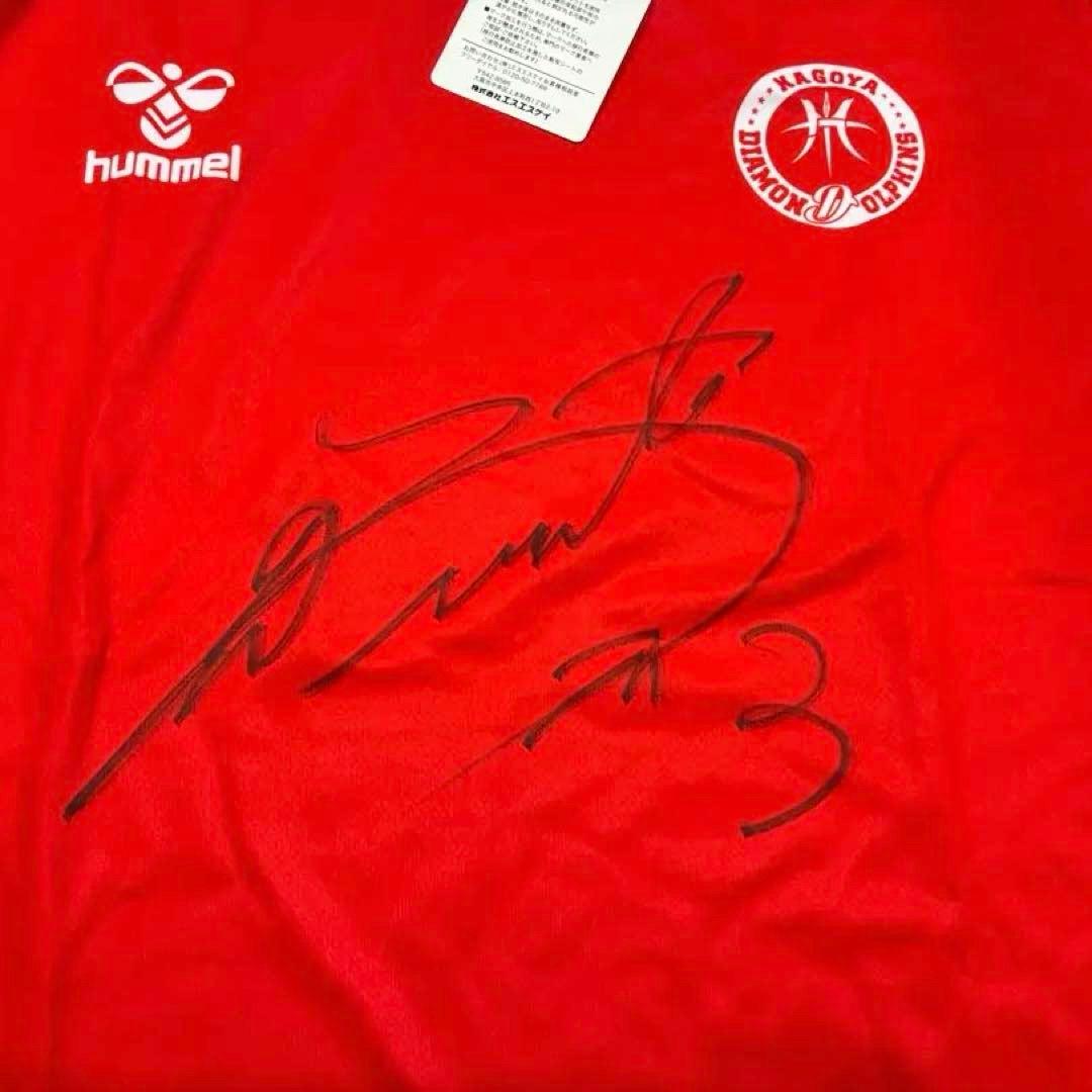 名古屋ダイヤモンドドルフィンズ　3番　加藤嵩都　サイン入りTシャツ　新品未使用