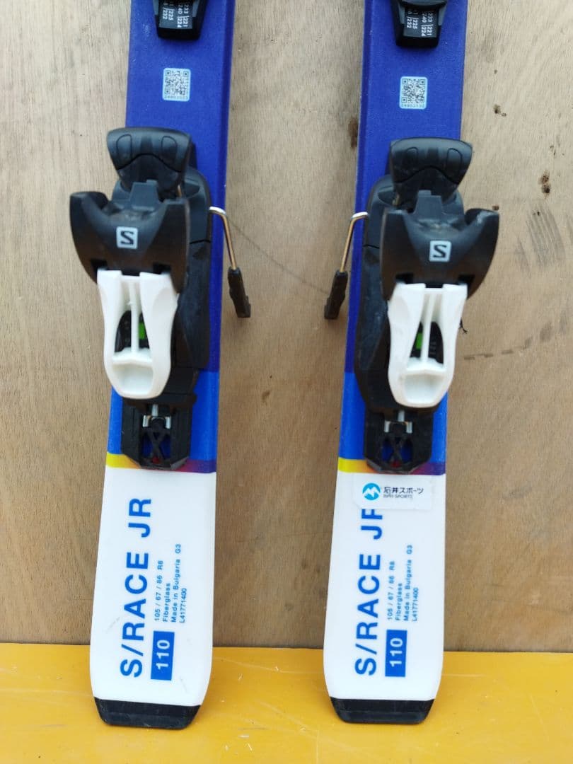 tom　サロモン　SALOMON S/RACE JR スキー板 110cm