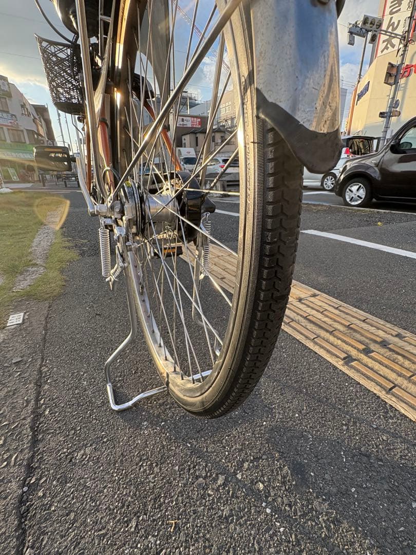 中古Panasonic電動アシスト自転車　13.2Ah3点灯　大阪