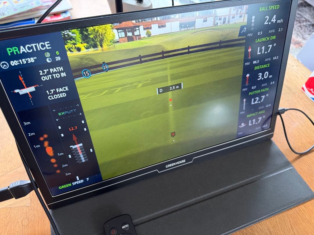 EXPUTT EX300D 中古　液晶ディスプレイ　バッテリー付