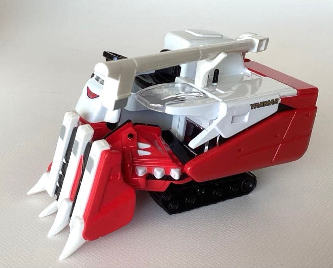 ヤンマー農機ミニカーセット コンバイン　田植え機　トラクター3台セット