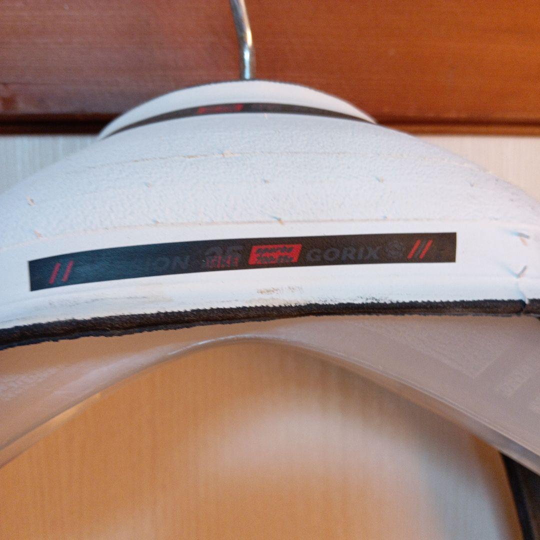 クロスバイク新品白色タイヤサービス大阪市引き取り限定