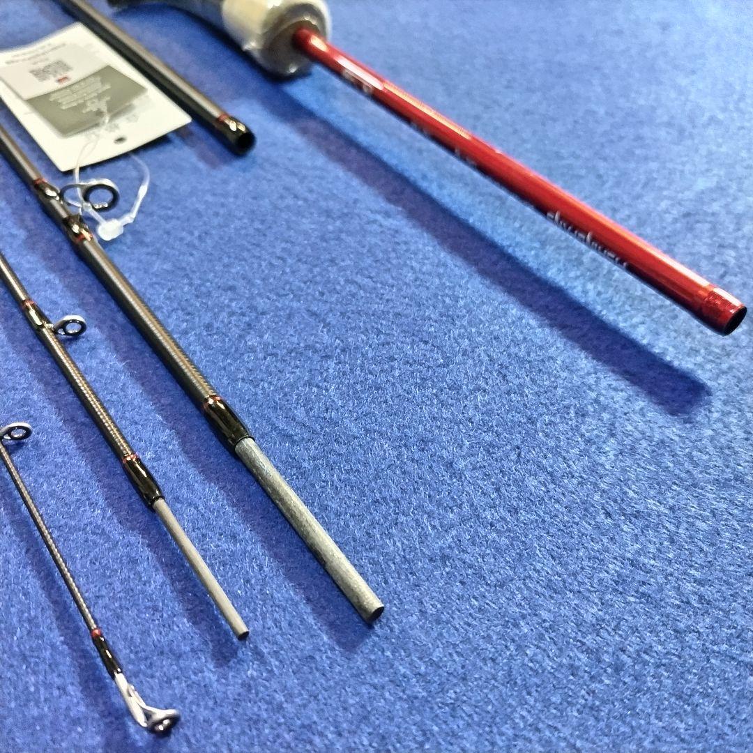 ロッドの長さが変えられるパックロッド 1.27mと1.44m ベイト 渓流 源流