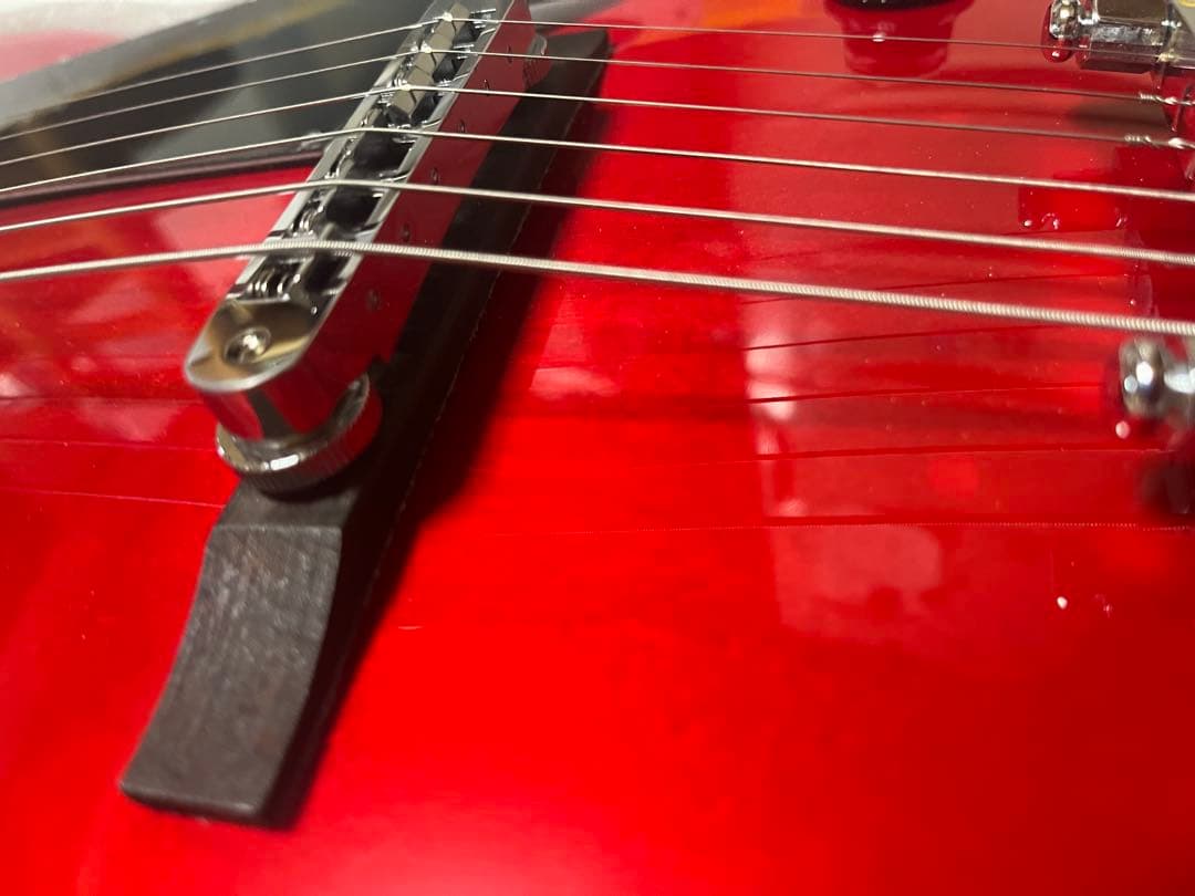 ギター GROTE Jazz Electric Guitar Semi(RED)