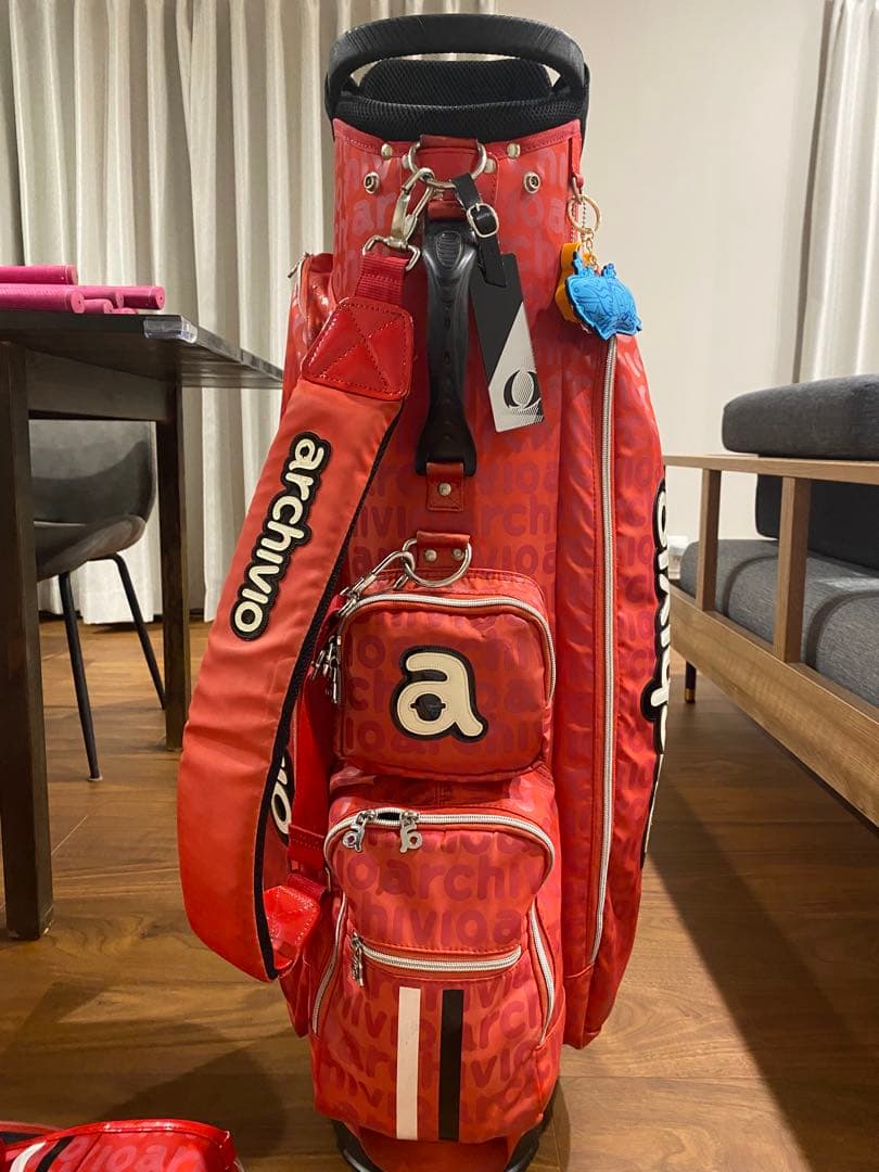 archivio キャディバッグとボストンバック2点セット