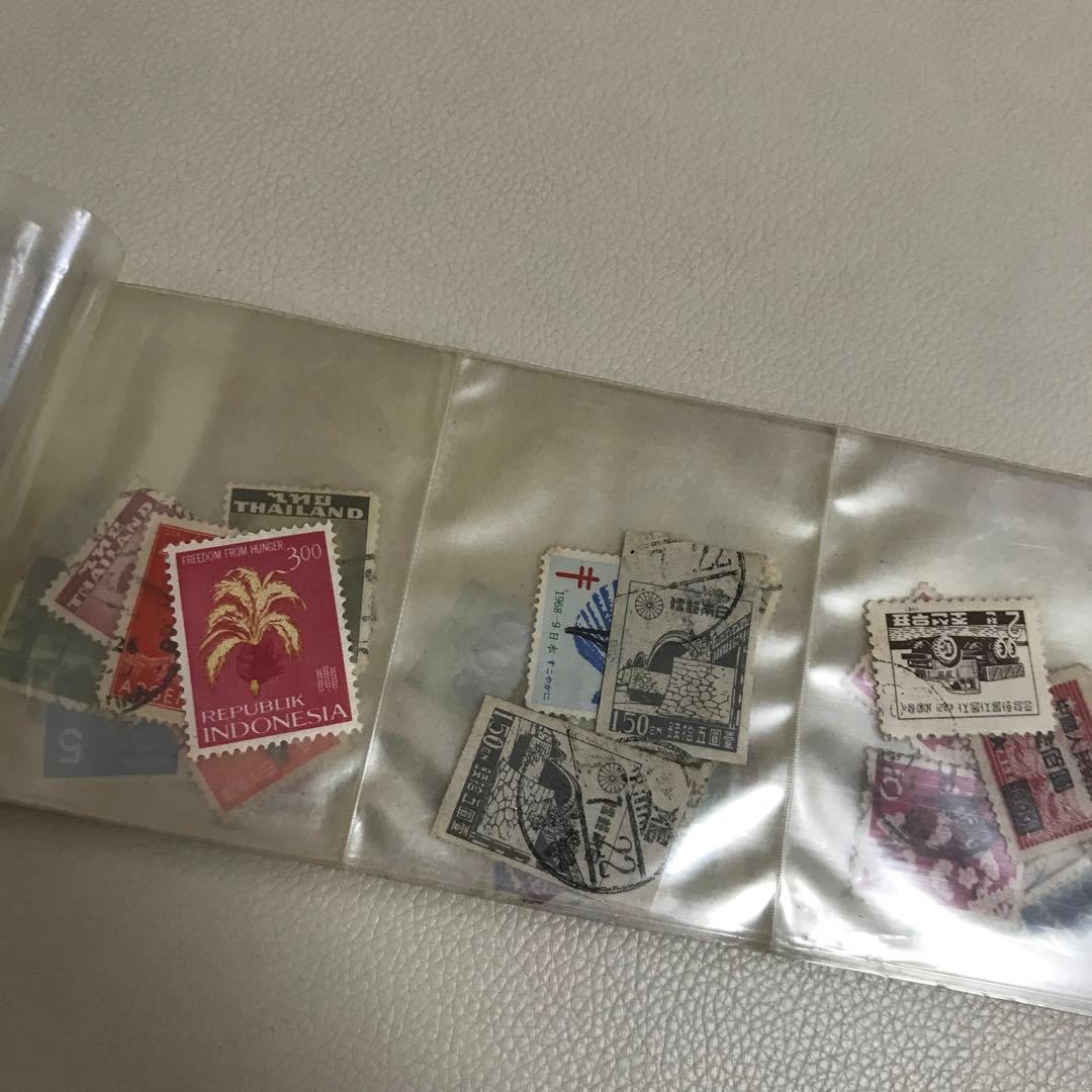 懐かしの仮面ライダーアルバム　世界の切手セット