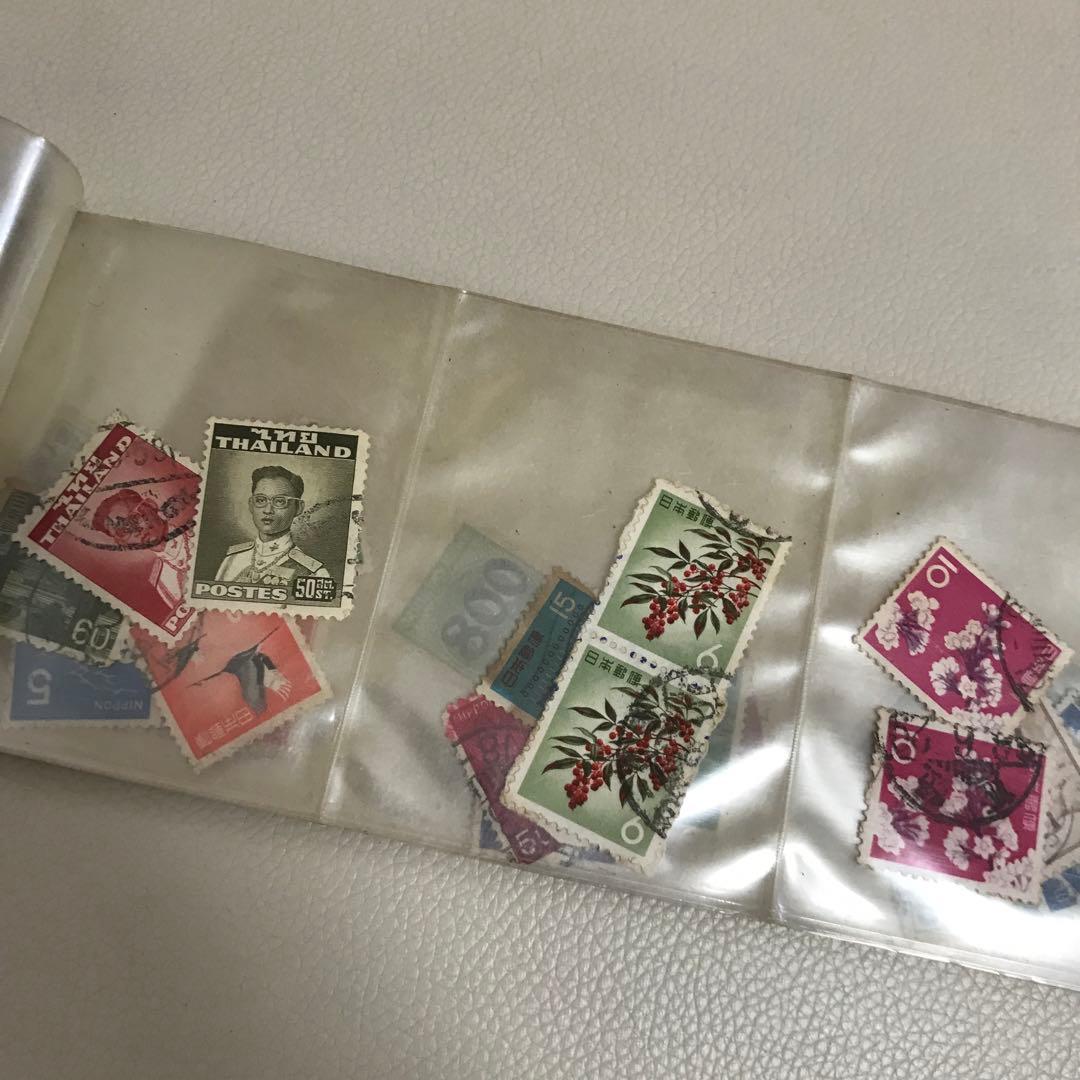 懐かしの仮面ライダーアルバム　世界の切手セット