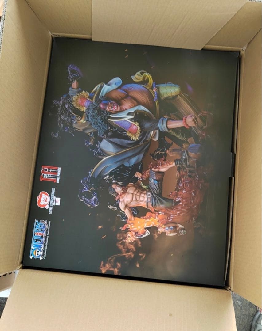 ワンピース エース 黒ひげ フィギュア ガレージキット