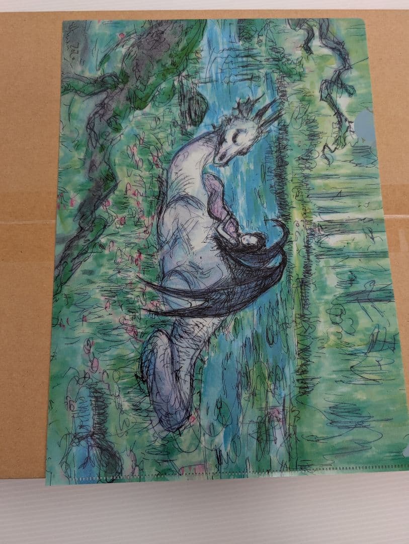 天野喜孝 アクリルプレート 街 クリアファイル ティナ