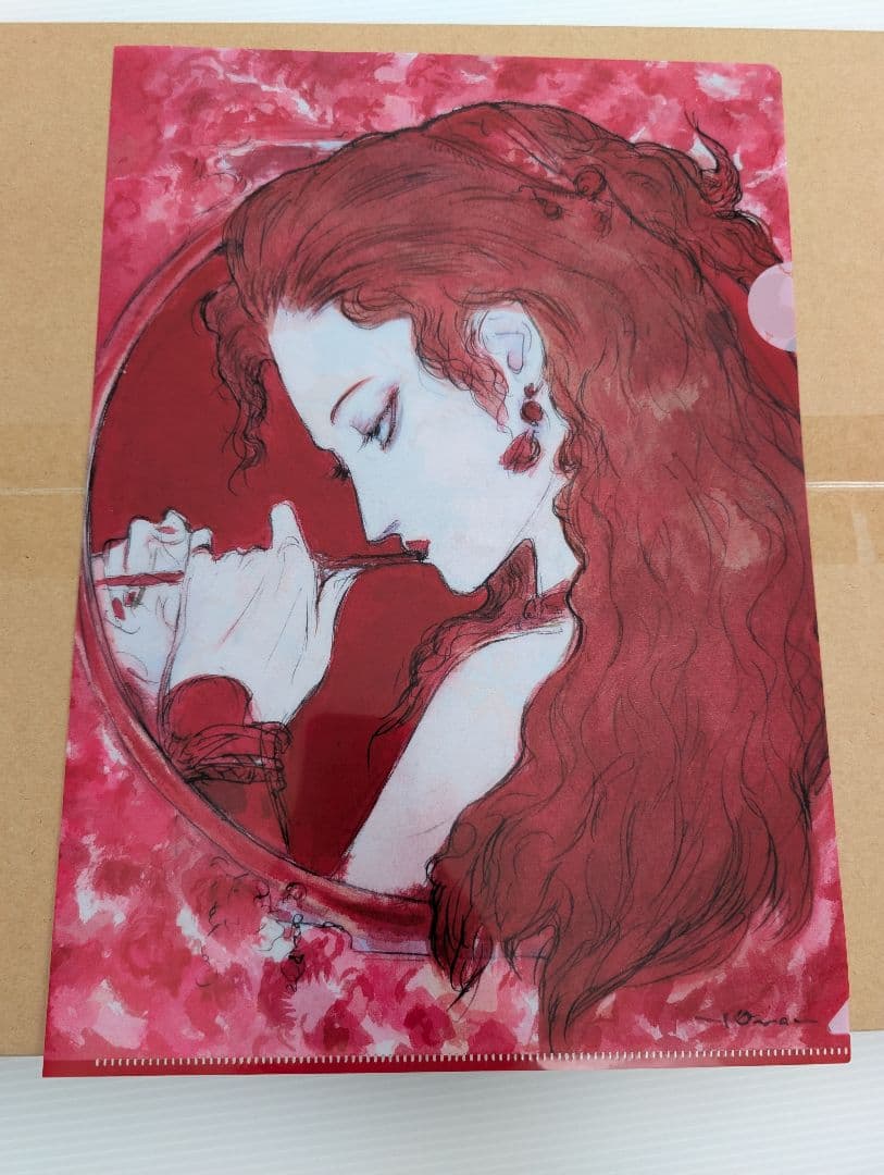 天野喜孝 アクリルプレート 街 クリアファイル ティナ