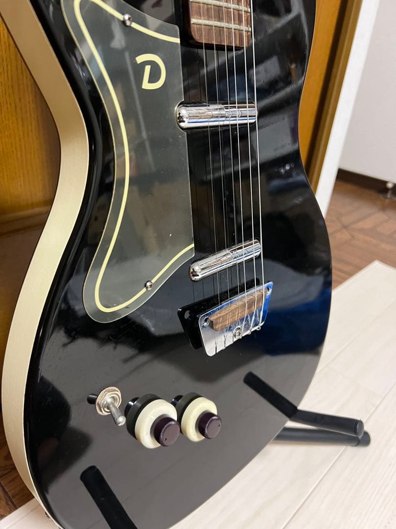 DANELECTORO 56-U2 BLACK ダンエレクトロ　レフティーモデル