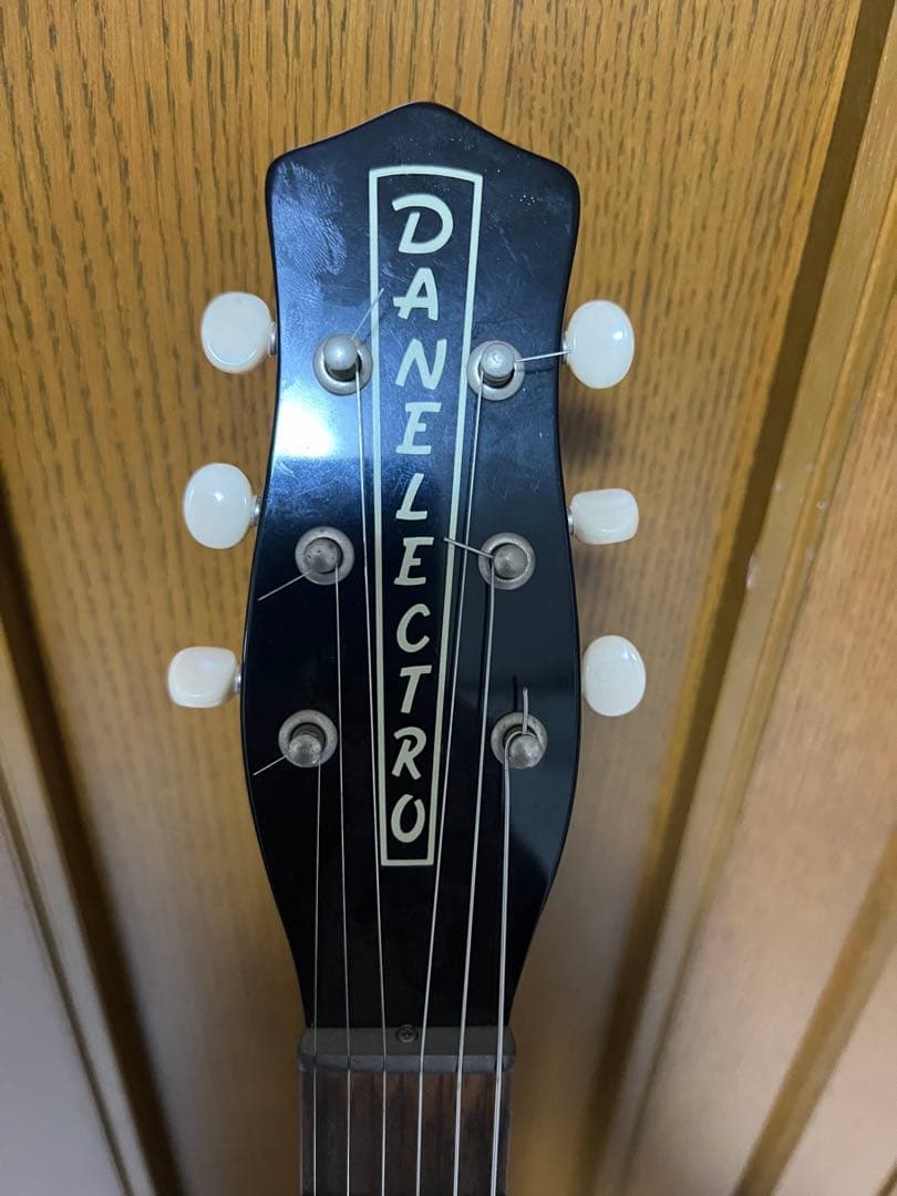 DANELECTORO 56-U2 BLACK ダンエレクトロ　レフティーモデル