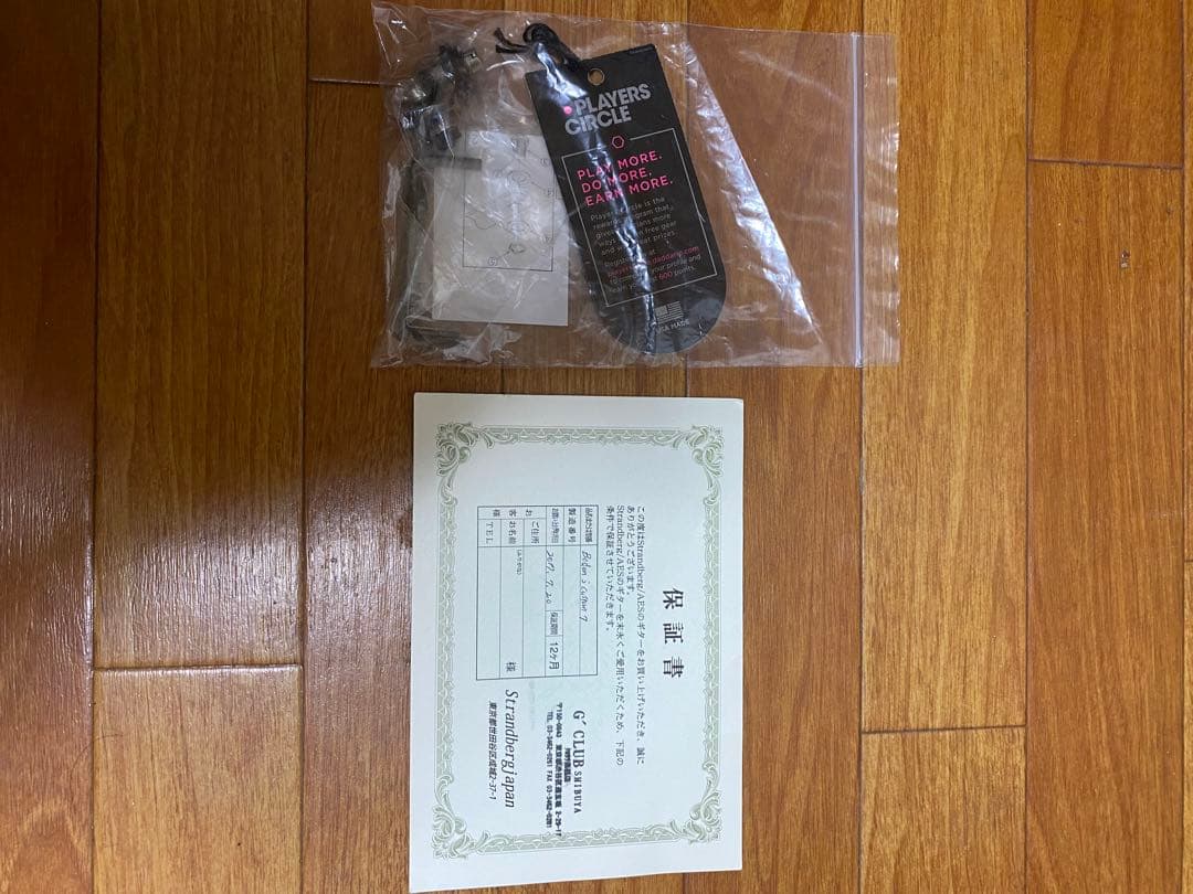 Strandberg Boden J7Custom 7弦　エレキギター