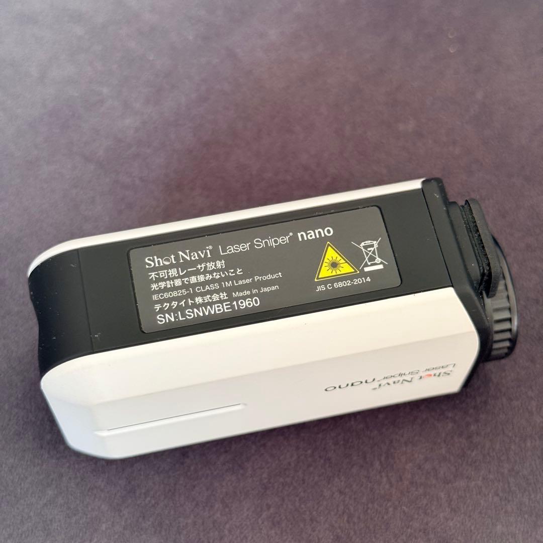 Shot Navi Laser Sniper nano ゴルフ用距離計