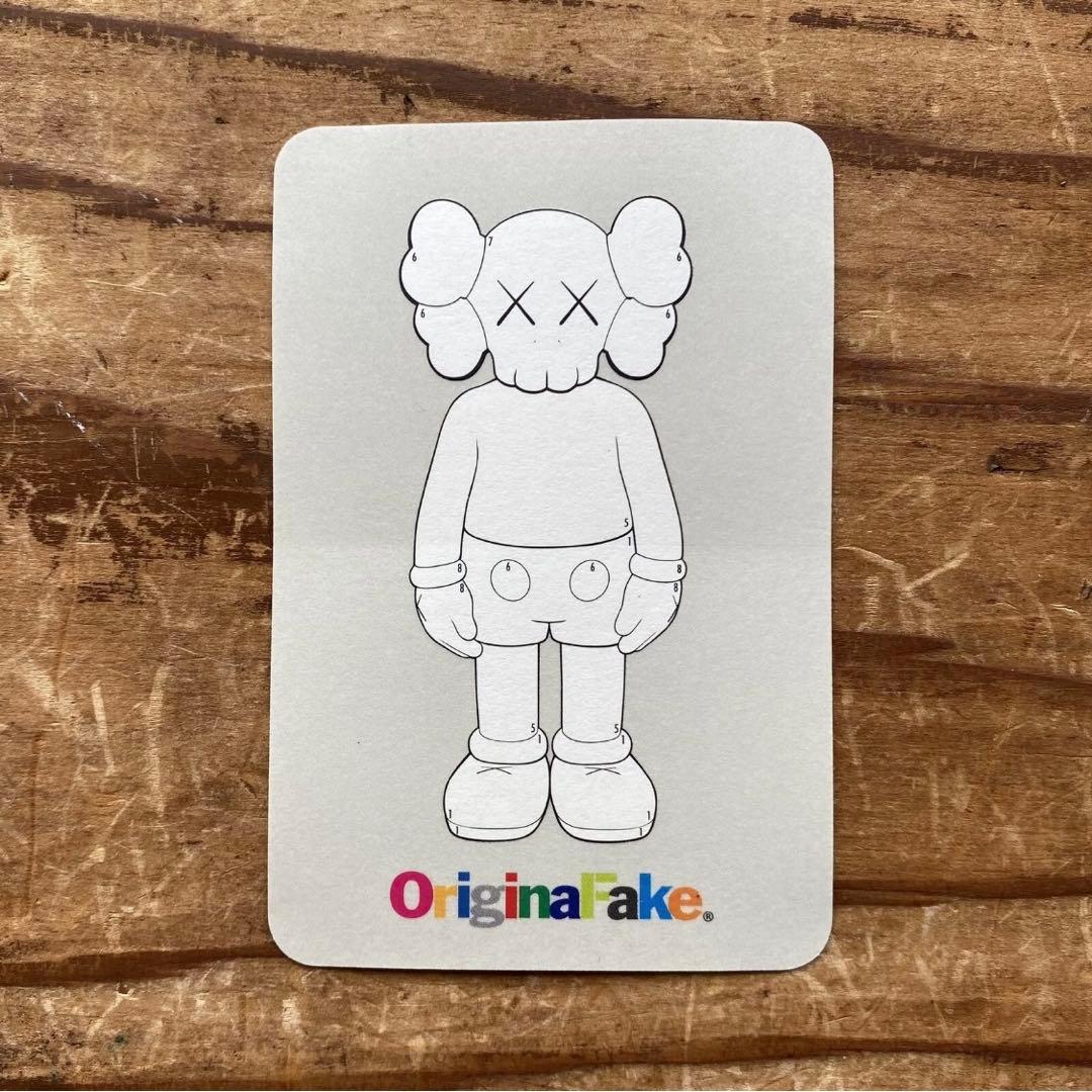 KAWS OriginalFake オリジナルフェイク ステッカー 6枚セット