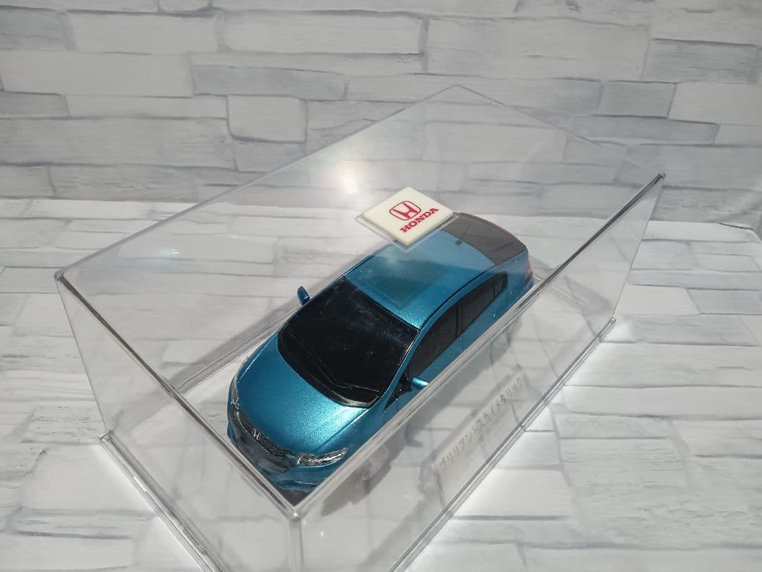1/24 ホンダ　カラーサンプル　ミニカー　インサイト　ブルーメタリック