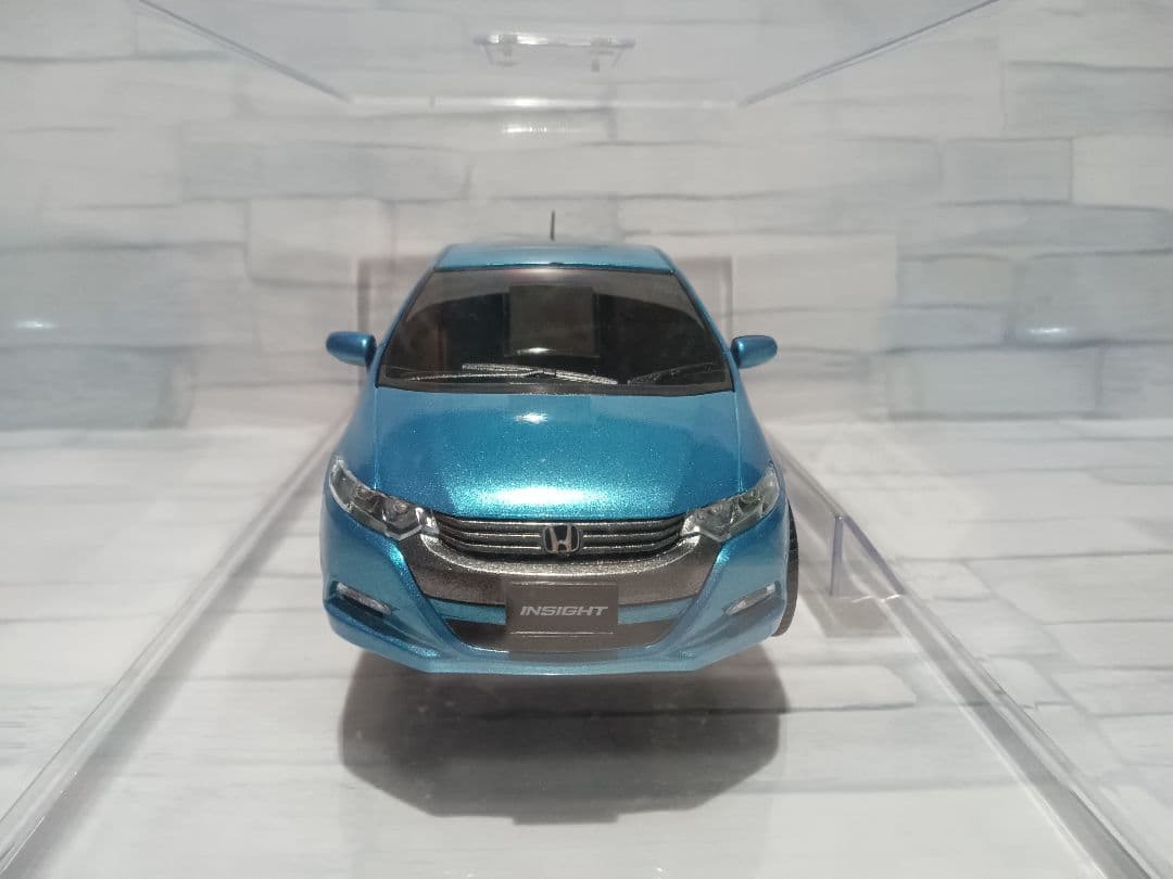 1/24 ホンダ　カラーサンプル　ミニカー　インサイト　ブルーメタリック
