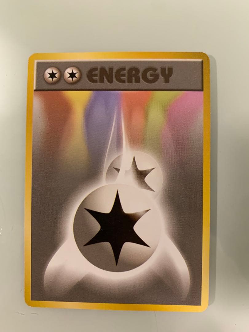 ポケモンカード 旧裏 ダブル無色エネルギー　良品　初版