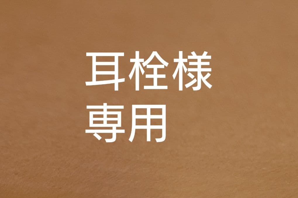 耳栓　メガシャキ
