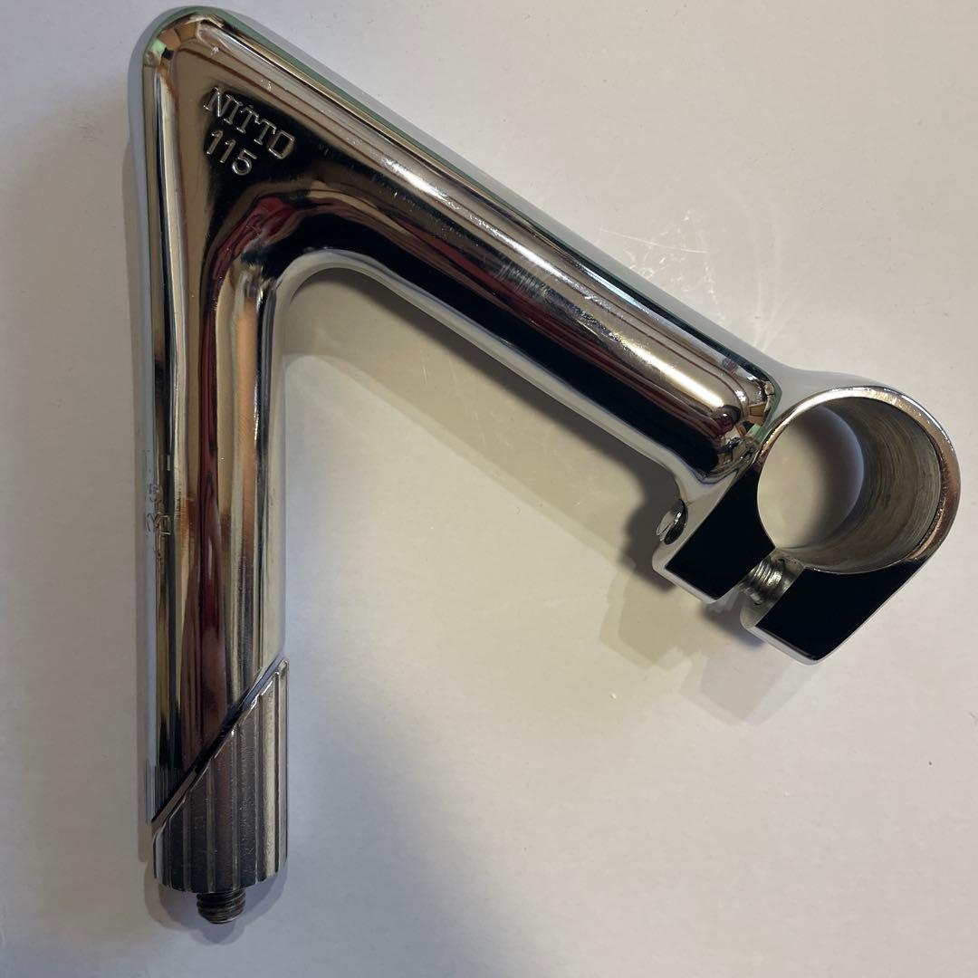 NJS NITTO 日東 ステム 鉄 115mm 58度