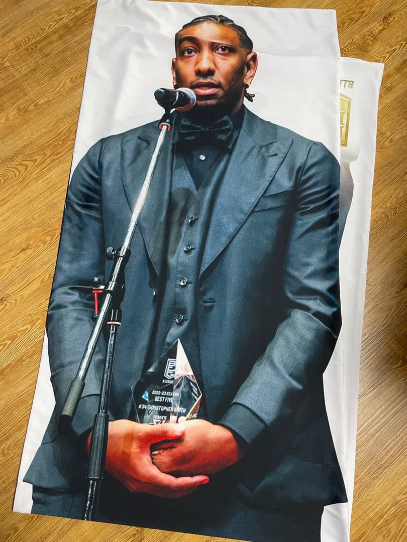 広島ドラゴンフライズ　クリストファースミス　抱き枕