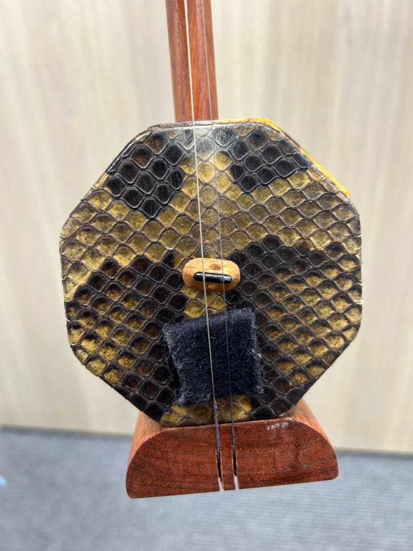 中国楽器　ケース付き　二胡　高級　弓あり