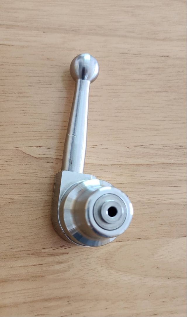 希少 スーパー9 桑田商会 ステンレス削り出しボルトハンドル