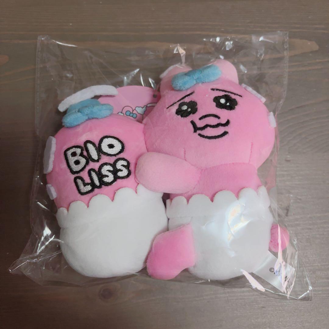 未使用　おぱんちゅうさぎ　ビオリス　ぬいぐるみ　チャーム