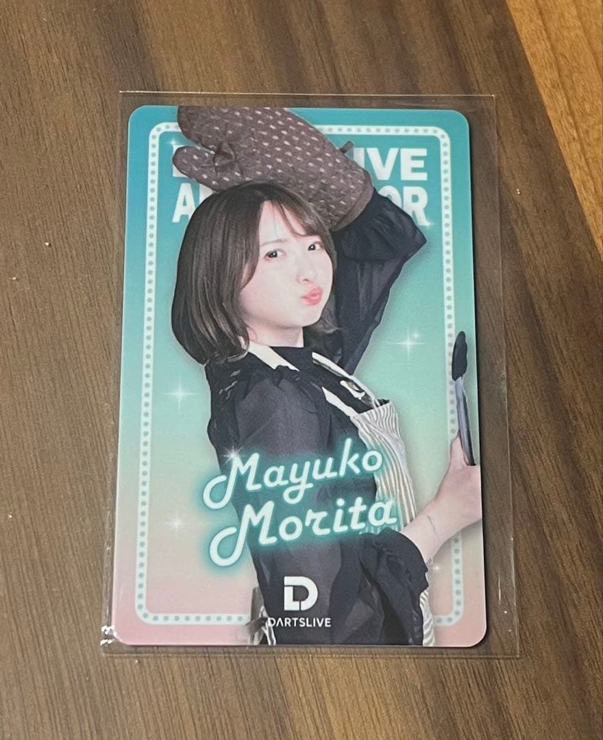 【新品 未使用】 森田真結子 プレイヤーカード