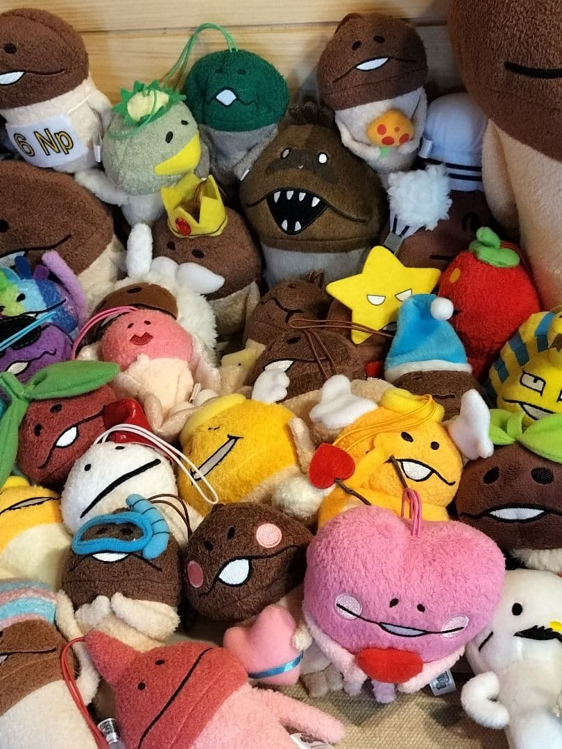 おさわり探偵なめこ栽培キット　大きなぬいぐるみ　ミニマスコット　大量　まとめ