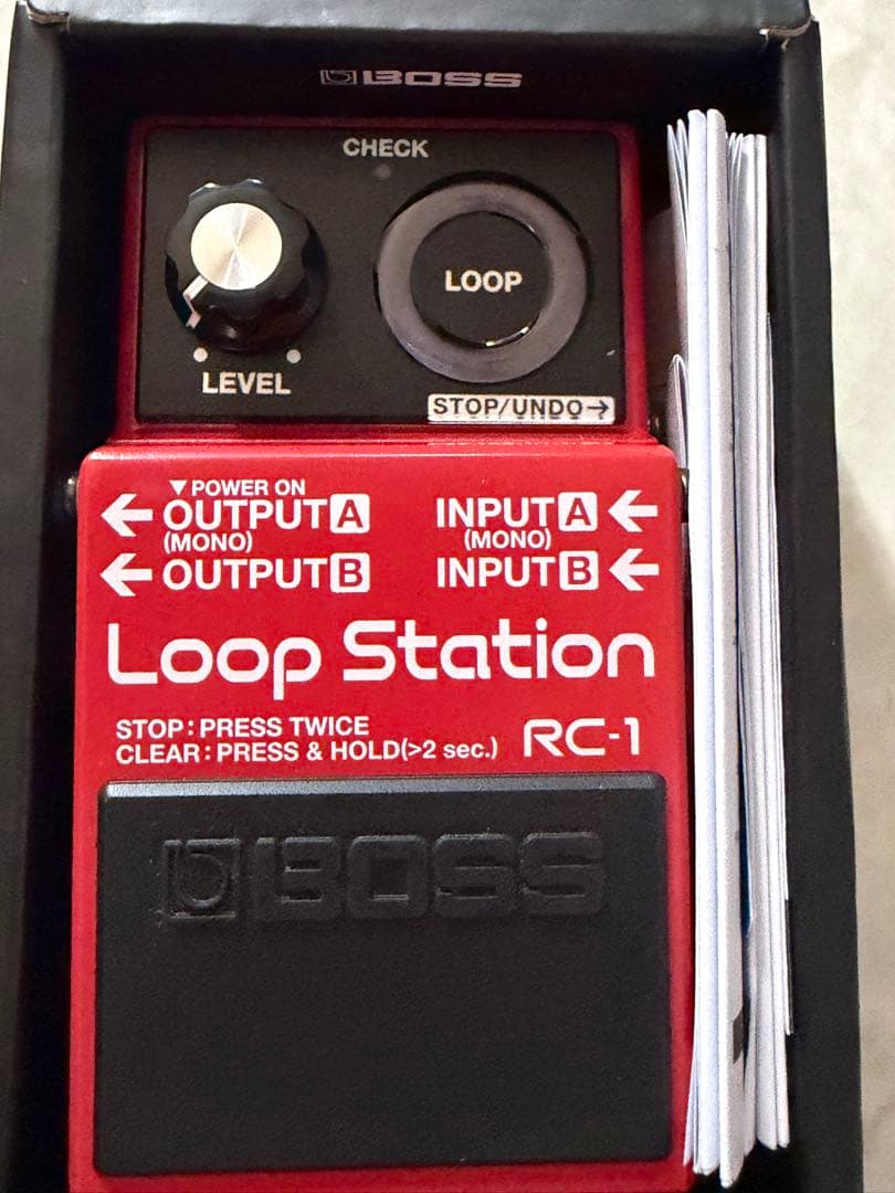 【BOSS】 Loop Station RC-1 動作確認のみ新品