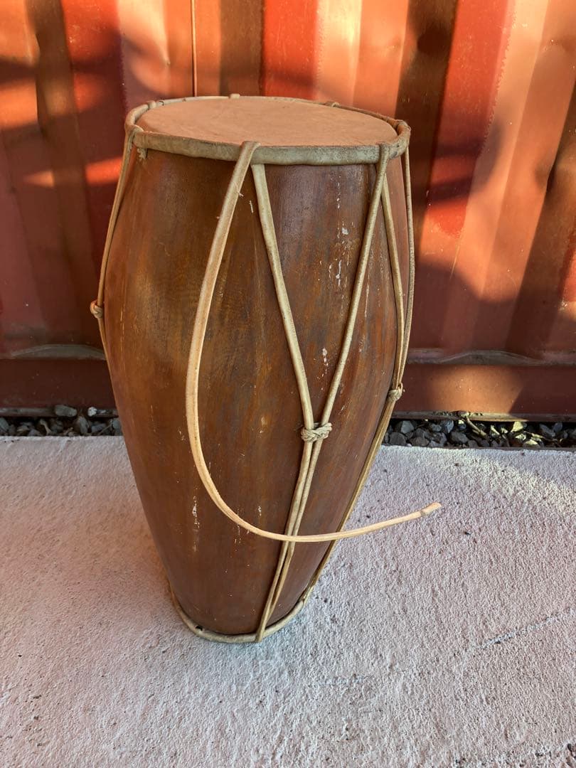 ハンドドラム 金属リング付き