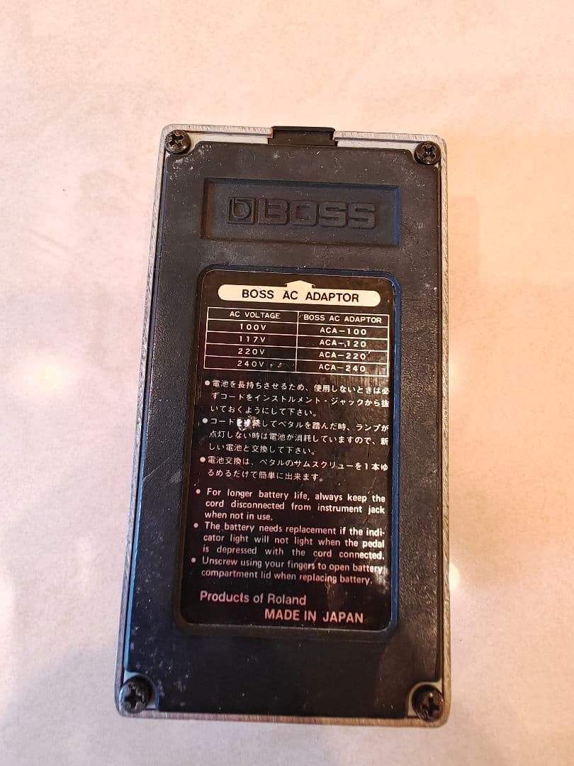 BOSS Distortion DS-1 1984年製 本体のみ