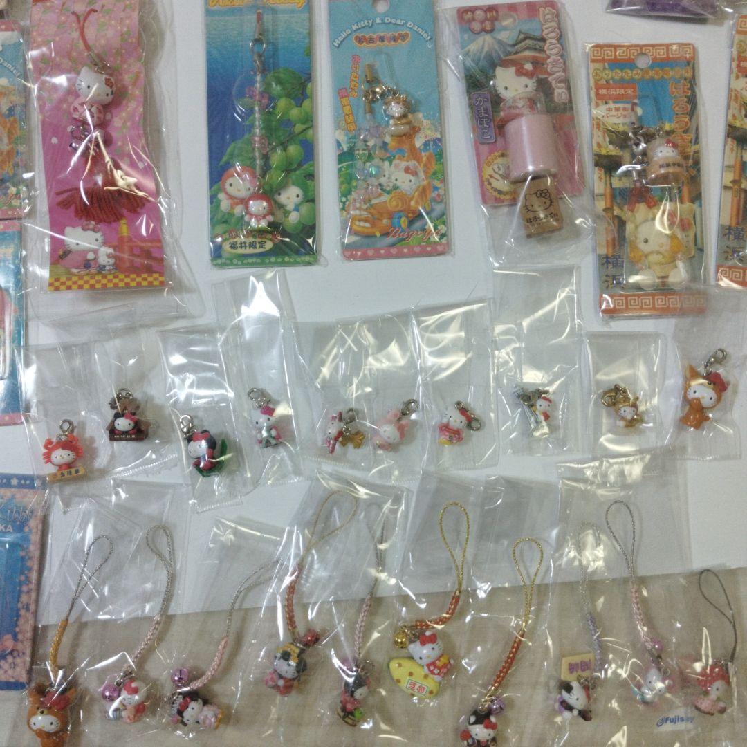 ご当地　キティ　根付　ファスナーマスコット