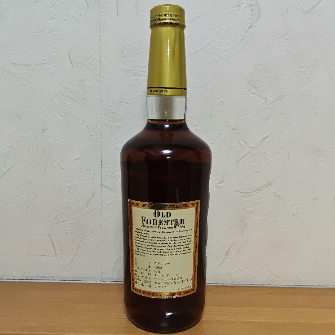 H*0様 OLD FORESTER オールドフォレスター 特級ボトル
