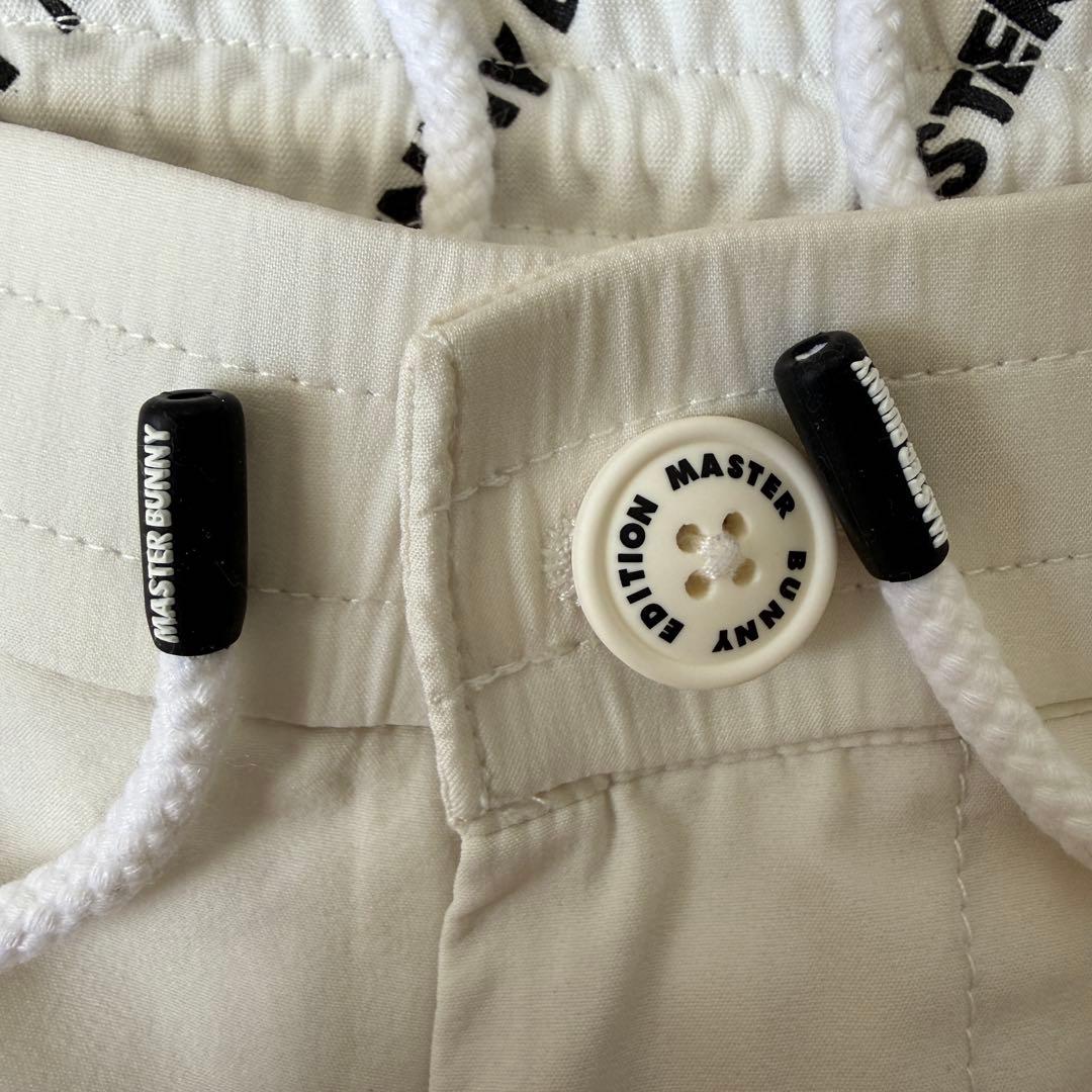 マスターバニー　パンツ　裏地付き　白　M〜L相当　ホワイト　ストレッチ素材　4