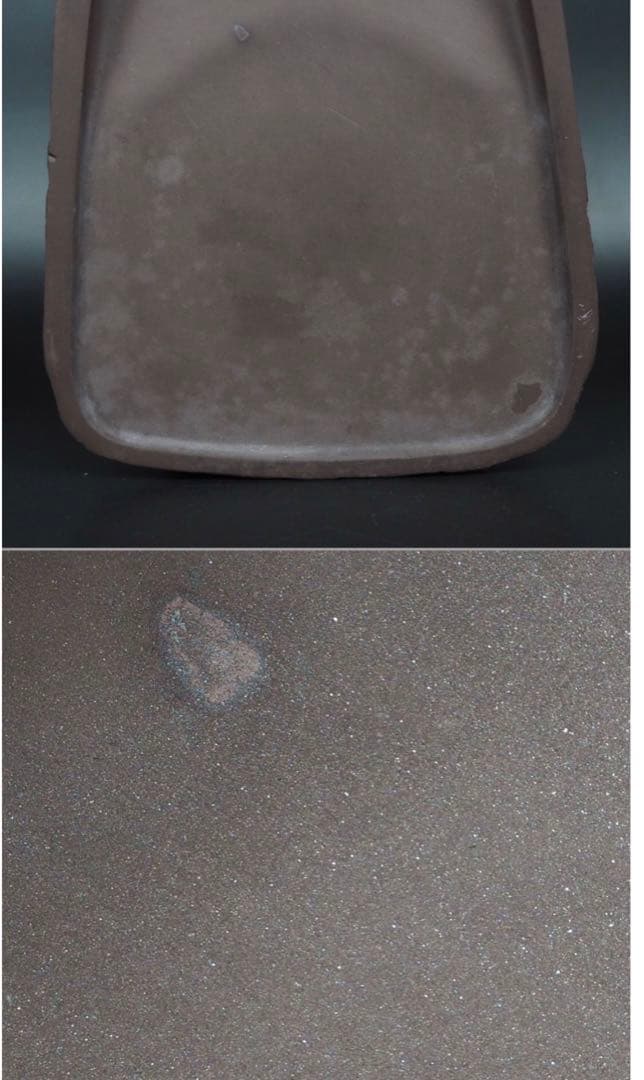 送料無料　未使用　山水楼閣彫刻端渓硯　中国文房四宝