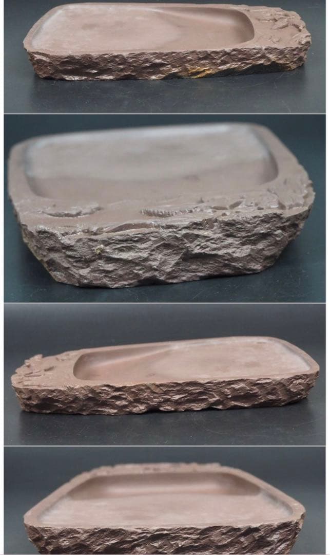 送料無料　未使用　山水楼閣彫刻端渓硯　中国文房四宝