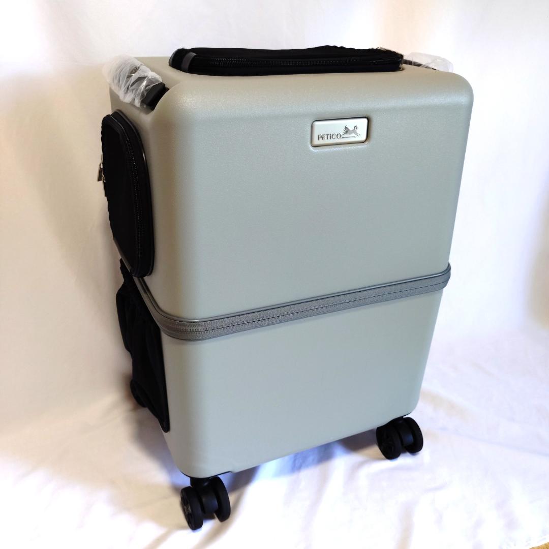 新品 PETiCO ペチコ ICO イコ PET ペットキャリー M グレー