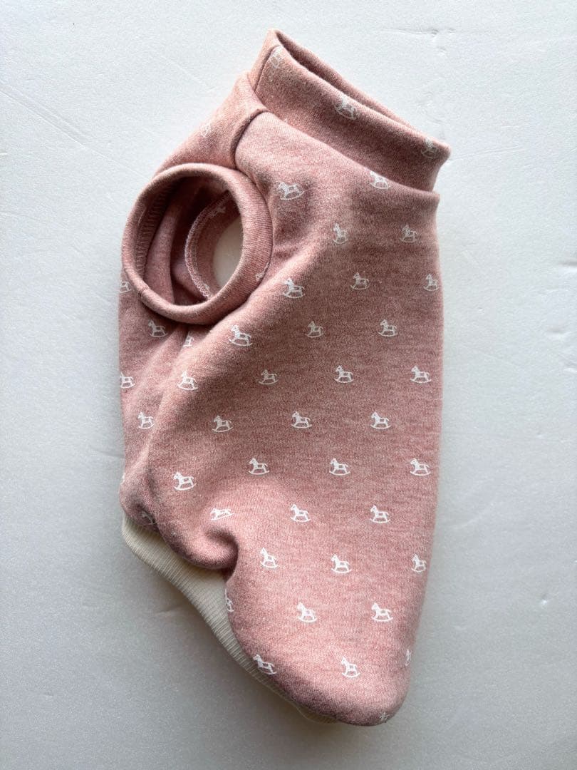 ピンク系　スムースニット